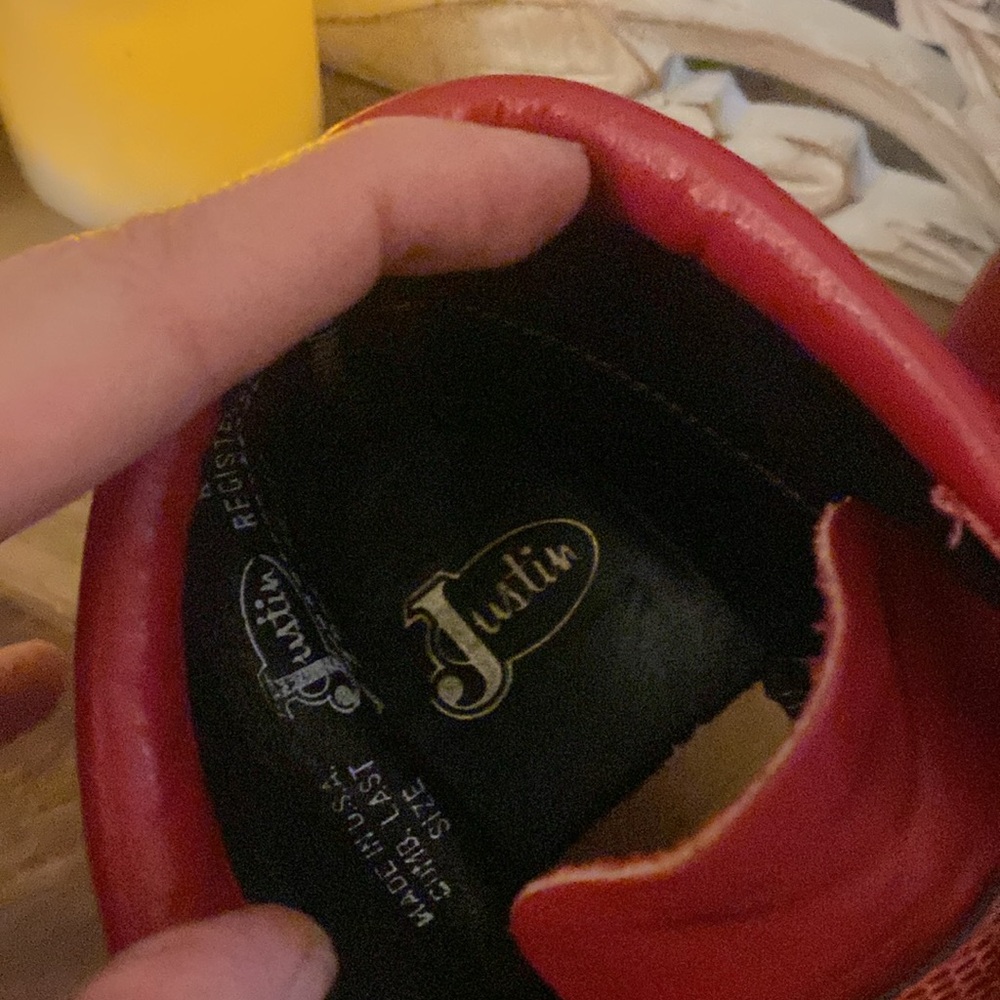 Vintage Justin cowgirl Boots